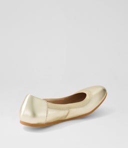AVA BALLET CHAMPAGNE LEATHER