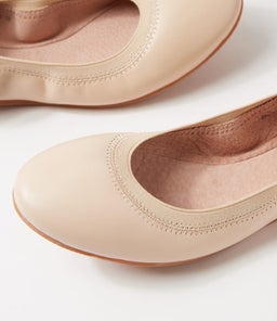 AVA BALLET NUDE LEATHER