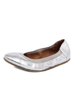 AVA BALLET SILVER LEATHER