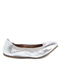 AVA BALLET SILVER LEATHER