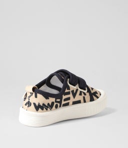 CLASSIC BEN TOT WA ABSTRACT NAVY CANVAS