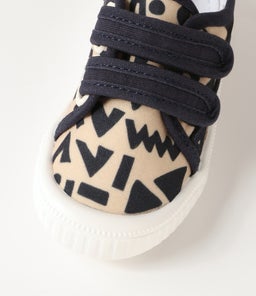 CLASSIC BEN TOT WA ABSTRACT NAVY CANVAS