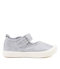 CLASSIC MJ WA METALLIC SILVER CANVAS