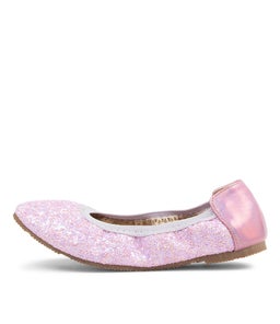 CATIE PARTY BALLET JNR WA VIOLET GLITTER SMOOTH
