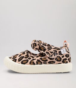 MILLIE TOT WA BLUSH LEOPARD CANVAS