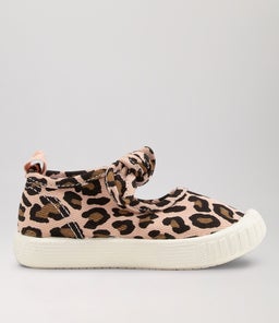 MILLIE TOT WA BLUSH LEOPARD CANVAS