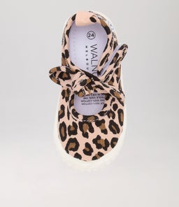 MILLIE TOT WA BLUSH LEOPARD CANVAS