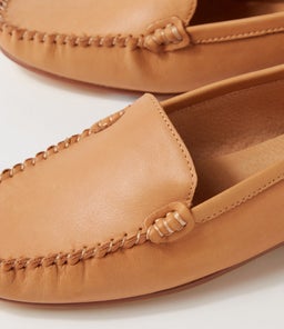 CIGAR LEATHER LOAFER WA LATTE LEATHER