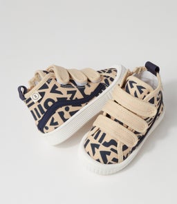 BILLIE HIGHTOP TOT WA ABSTRACT SAND CANVAS