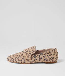 DUTCH LOAFER WA SAFARI LEOPARD SUEDE