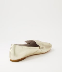 DUTCH LOAFER WA GOLD LEATHER