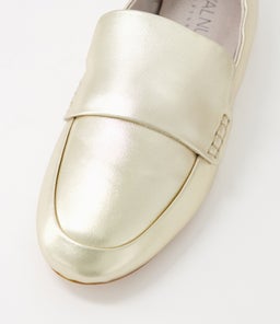 DUTCH LOAFER WA GOLD LEATHER
