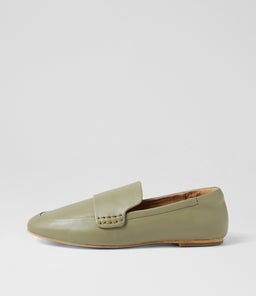 DUTCH LOAFER WA OLIVE LEATHER