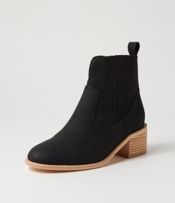 MARGO BOOT WA BLACK NUBUCK PU