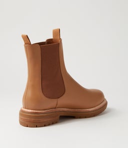 OAK BOOT WA FAWN LEATHER