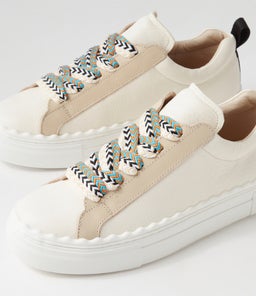 HUT SNEAKER WA WHITE LEATHER