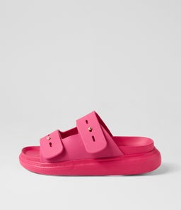 TORI SLIDE WA FUCHSIA RUBBER