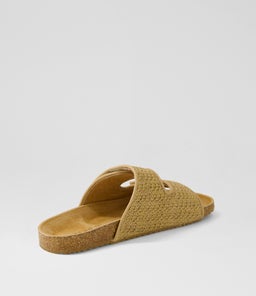 BEACH SLIDE WA TAUPE RAFFIA