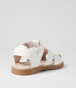 BRADY SANDAL TOT WA WHITE SMOOTH