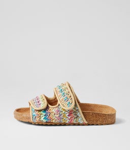BEACH MINI TOT WA OCEAN MULTI PU WEAVE LEATHER