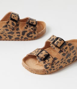 BAILEY MINI TOT WA TAN LEOPARD SMOOTH LEATHER