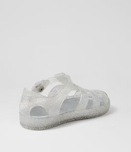 FRANKIE SANDAL TDLR WA SILVER EVA