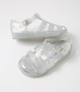 FRANKIE SANDAL TDLR WA SILVER EVA