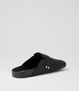 PEYTON MULE WA BLACK SMOOTH