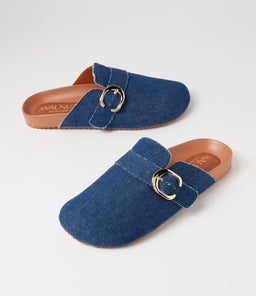 PEYTON MULE WA DENIM FABRIC