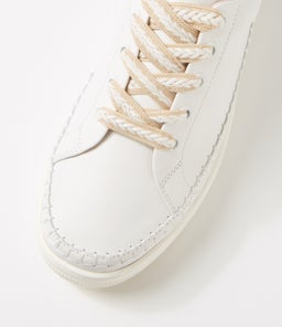 NIA SNEAKER WA WHITE LEATHER