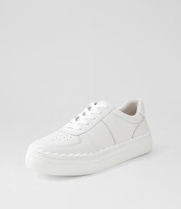 HUSTON SNEAKER WA WHITE LEATHER