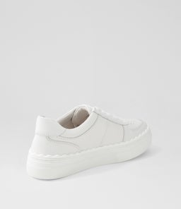 HUSTON SNEAKER WA WHITE LEATHER