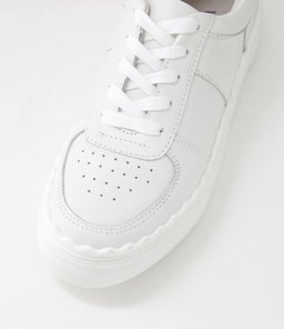 HUSTON SNEAKER WA WHITE LEATHER