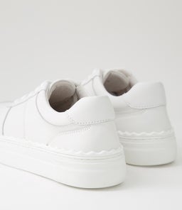 HUSTON SNEAKER WA WHITE LEATHER