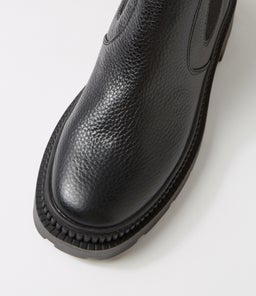 MUSE LEATHER BOOT WA BLACK LEATHER