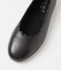 BILLY BALLET WA BLACK LEATHER