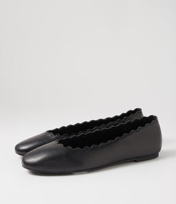 BILLY BALLET WA BLACK LEATHER