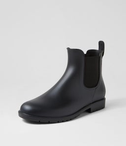 KIKI BOOT WA BLACK RUBBER