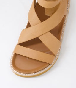 PILAR SANDAL WA COCONUT TAN LEATHER
