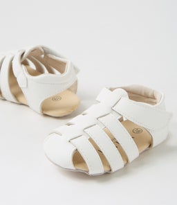 MINI BENSON SANDAL PRE WA WHITE SMOOTH