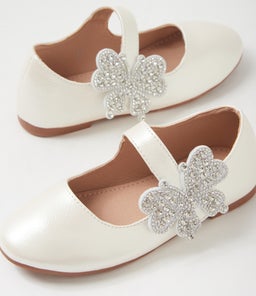 ANNIE BALLET JNR WA WHITE SMOOTH