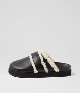 MAZ MULE WA BLACK LEATHER