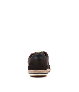 CREST DARK BROWN LEATHER