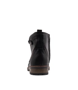 HUNTER WR NERO BLACK LEATHER
