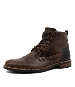 CLIFTON WR DARK BROWN LEATHER