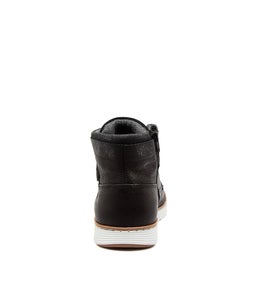 NAPIER WR BLACK LEATHER