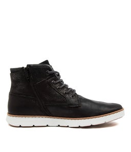 NAPIER WR BLACK LEATHER