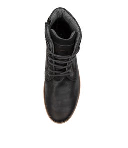 NAPIER WR BLACK LEATHER