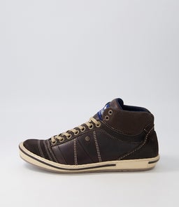 CRESWICK WR DARK BROWN LEATHER