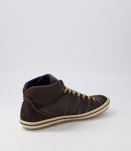 CRESWICK WR DARK BROWN LEATHER
